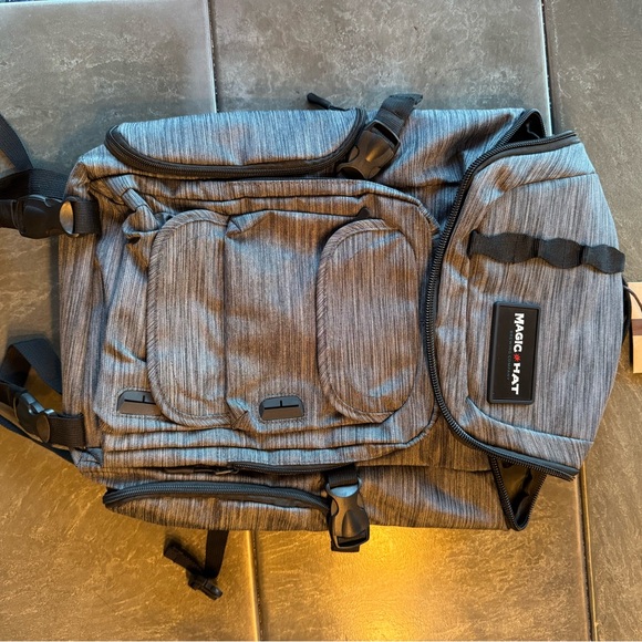 Magic Gray Utility Backpack with Durable Design - Picture 1 of 8